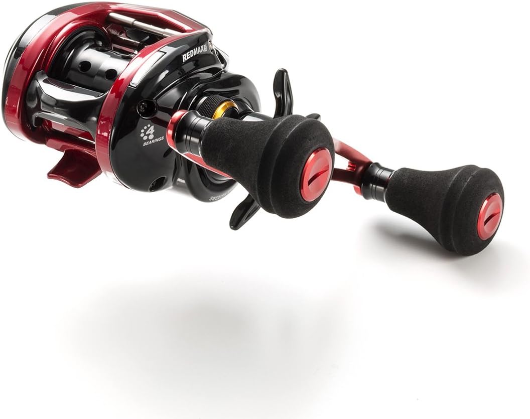 Abu Garcia Redmax Ships Assorted Awahagi, Thailaba, Dual Axle Bait Reel