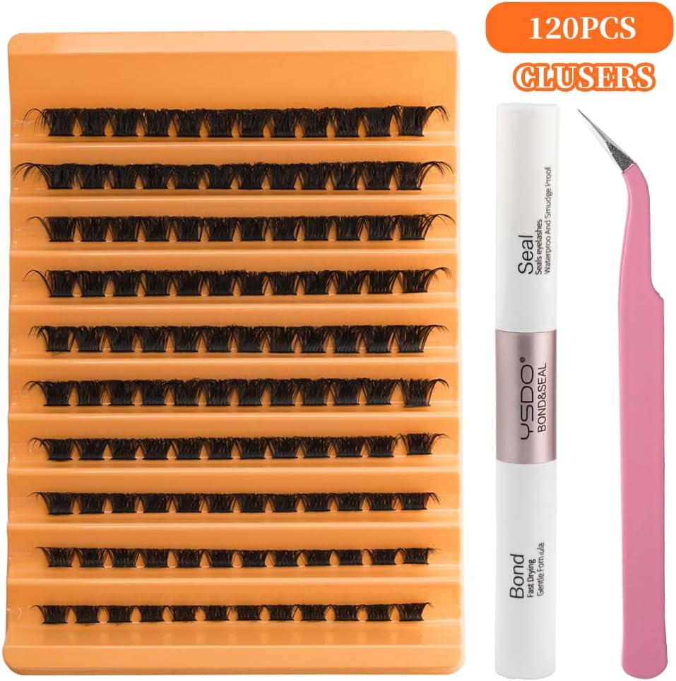 120MIX-Y26 Partial False Eyelashes, Bulk Feel, Natural, Large Capacity, Handmade, For Stage Use, Everyday Makeup