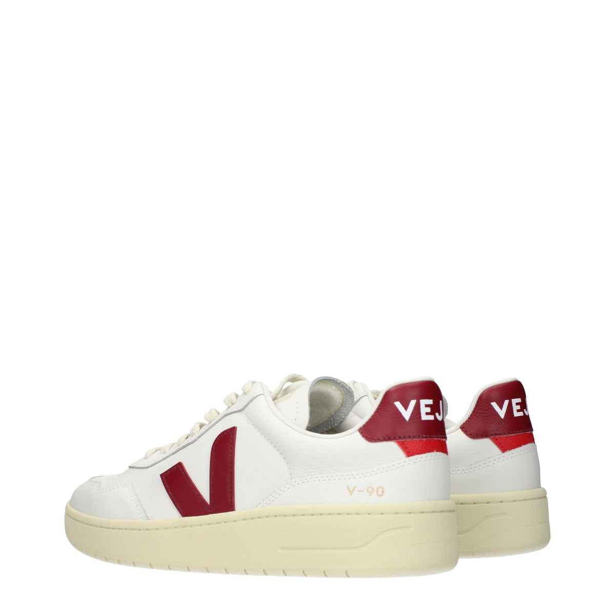 Veja ヴェジャ メンs スニーカー ホワイト/マルサラ レザー - Image 5