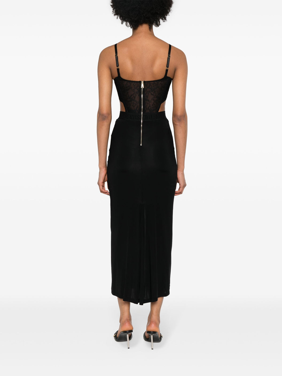 Versace ヴェルサーチジーンズクチュールビュスティアプラークドレス - Image 5