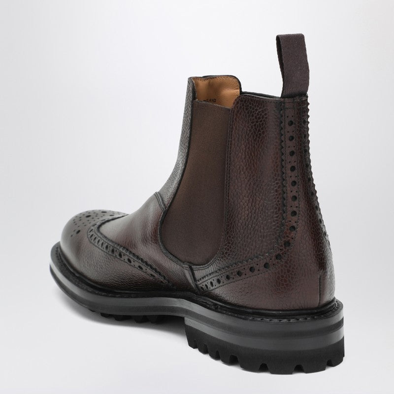 Churchs 教会'S Mcentyre LW Brown Ebony Chelsea Boots - Image 5