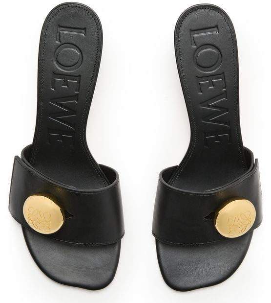 LOEWE Pebble slides in soft calfskin - Image 5
