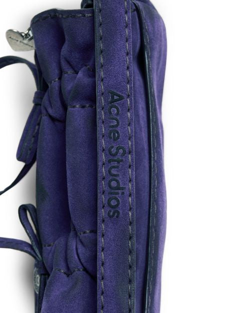 ACNE STUDIOS Micro Multipocket suede shoulder bag - Image 5