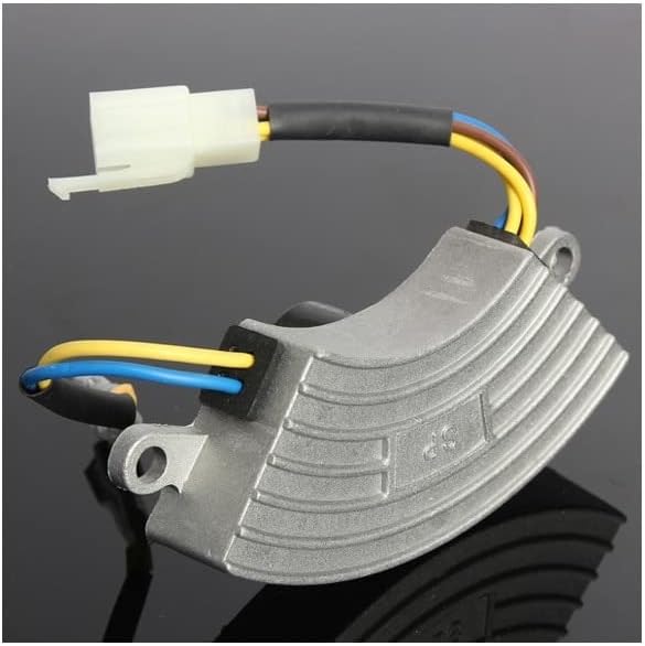 アクセサリー グレー 2KW-3KW ジェネレーター ガソリン 自動電圧レギュレーター AVR アルミシェル(色: 画像通り )