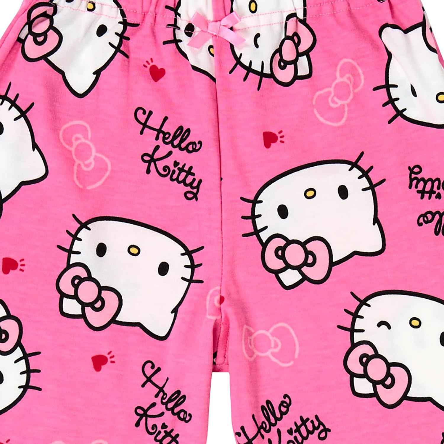Sanrio Hello Kitty 485900 Kids' Long Sleeve Pajamas, 43.3 inches (110 cm)