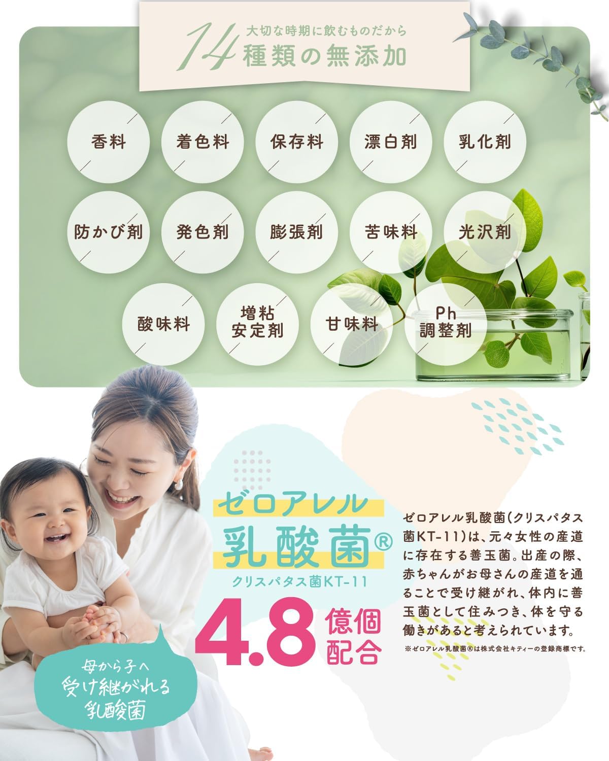 【Recommended by the Ministry of Health, Labor and Welfare with 480μg of Folic Acid】 Folic Acid × Pregnancy Support Supplement Pure Mommy Monoglutamic Acid Type Folic Acid Supplement 30-Day Supply No