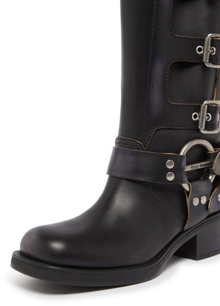 MIU MIU レザー製 ブーツ - Image 5