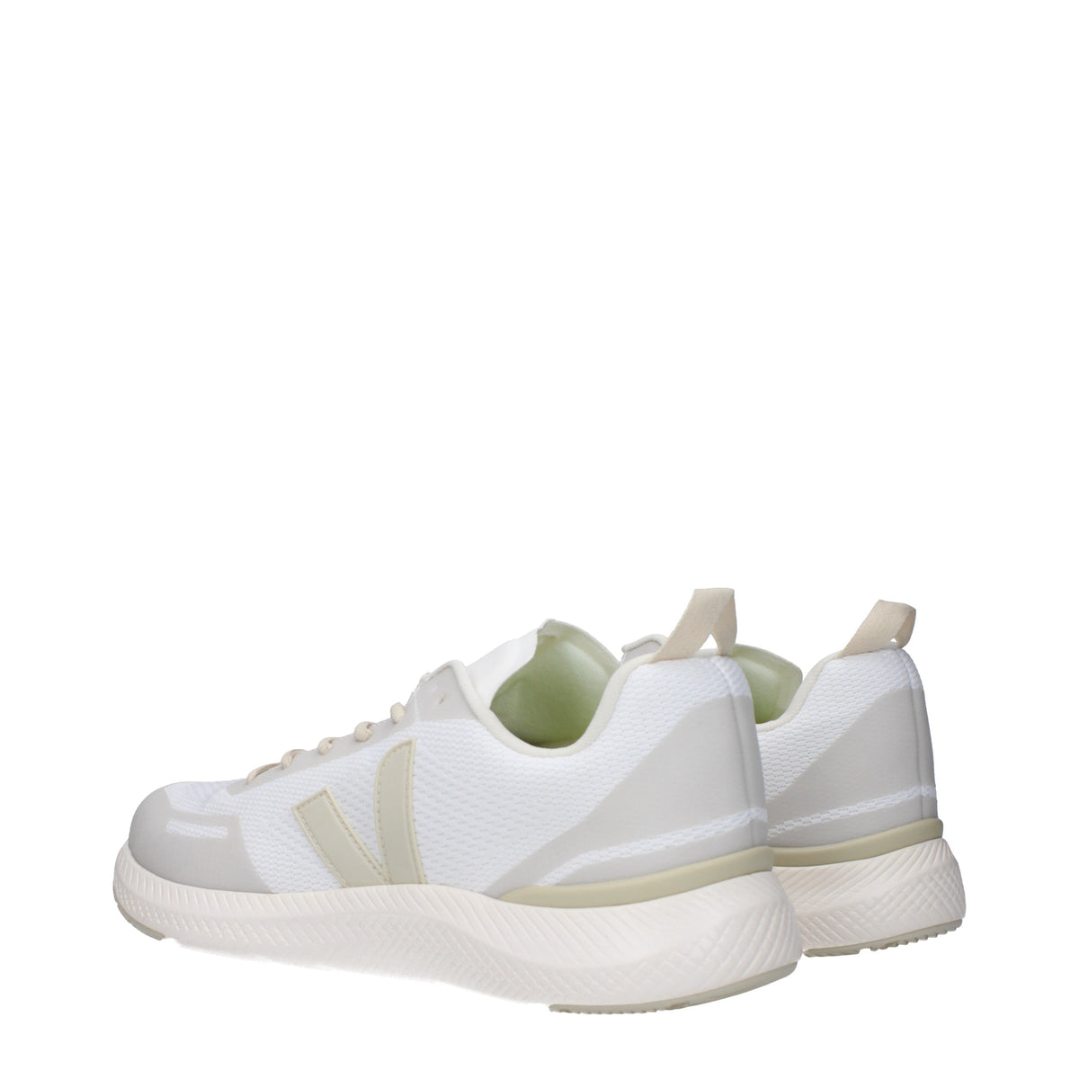 Veja ヴェジャ メンs スニーカー ファブリック ホワイト/ベージュ - Image 5