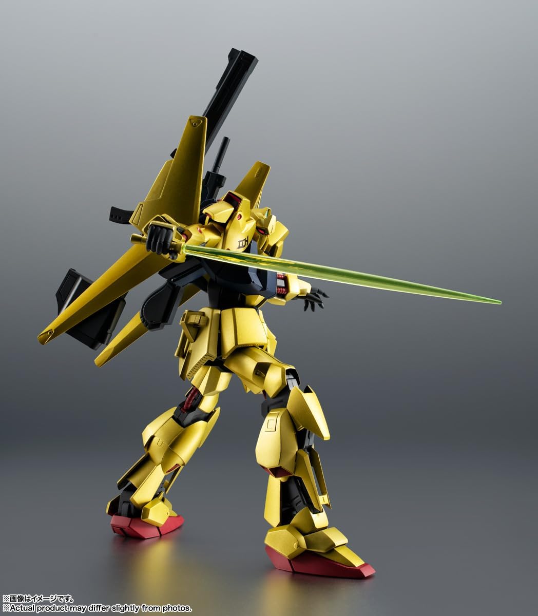 TAMASHII NATIONS Robot Spirits Mobile Suit Z Gundam MSN-00100 Hundred Series Version A.N.I.M.E. Approx. 5.1 inches (130 mm), PVC & ABS Pre-painted Action Figure