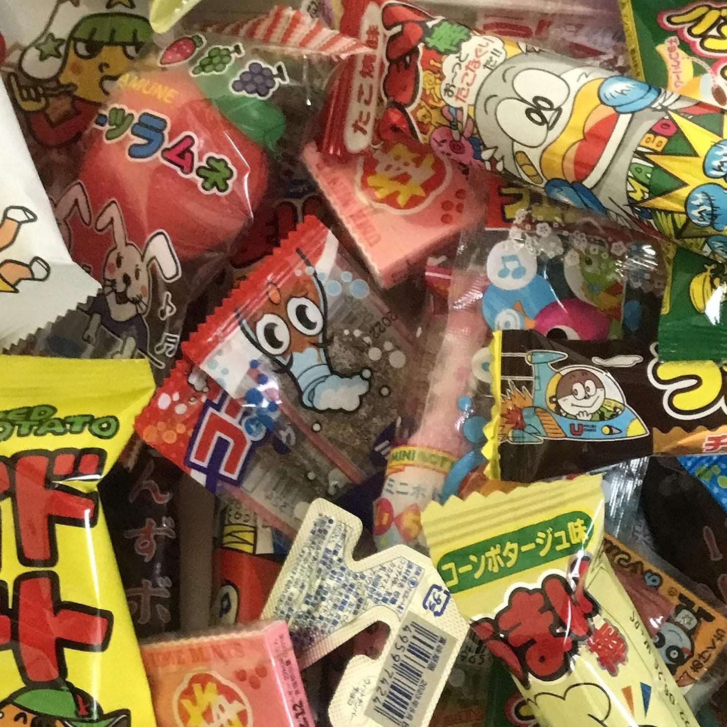 Assorted Snacks 80 pieces (with sharing bag) for New Year, Setsubun, Valentine's Day, Hinamatsuri, Easter, Children's Day, Tanabata, Obon, Halloween, Shichi-Go-San, Christmas