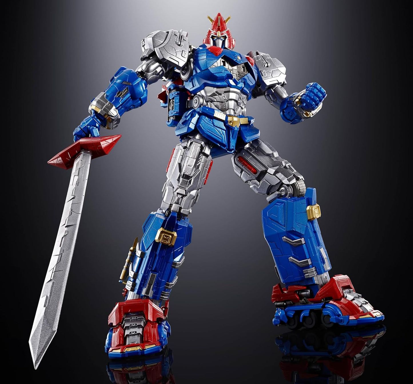 Tamashi Nations Soul of Chogokin Vorteus V Legacy GX-118 Voltes V V D Approx. 9.4 inches (240 mm) Die-Cast ABS & PVC Pre-Painted Action Figure