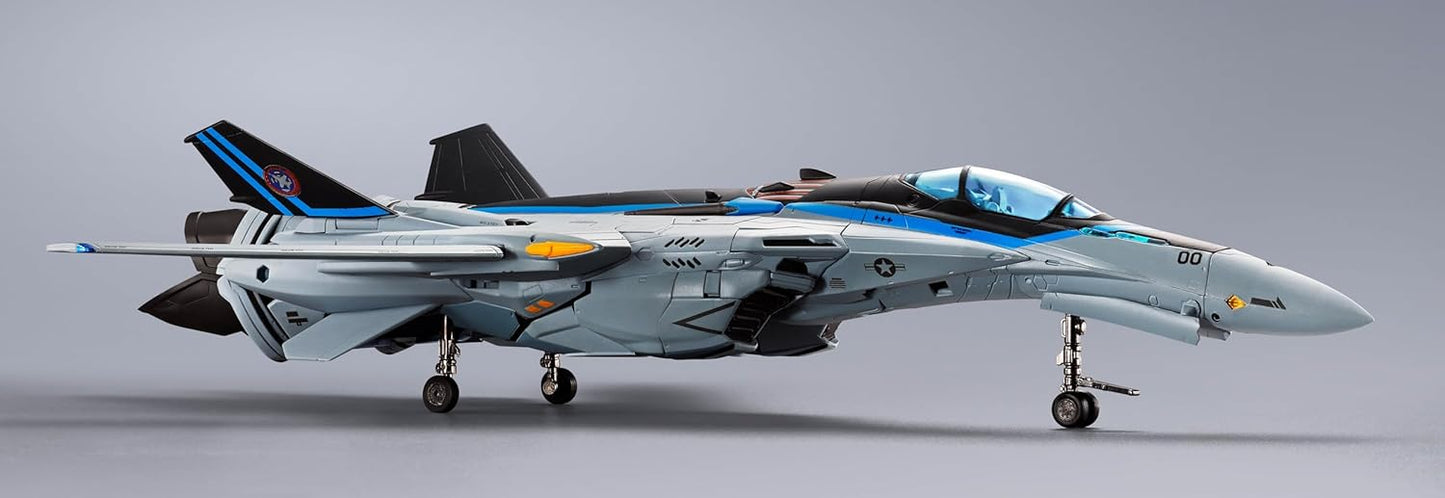 Tamashi Nations DX Chogokin Macross F VF-25 Messiah Valkyrie Top Gun Maverick Version, Approx. 9.8 inches (250 mm), ABS & Die-Cast & PVC Pre-Painted Action Figure
