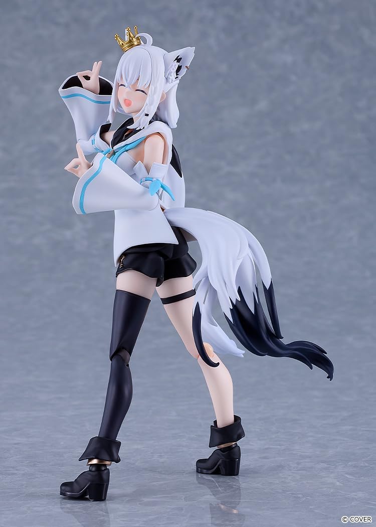 Max Factory Figma Holo Live Productions Fubuki Shirakami Non-Scale Plastic Pre-Painted Action Figure