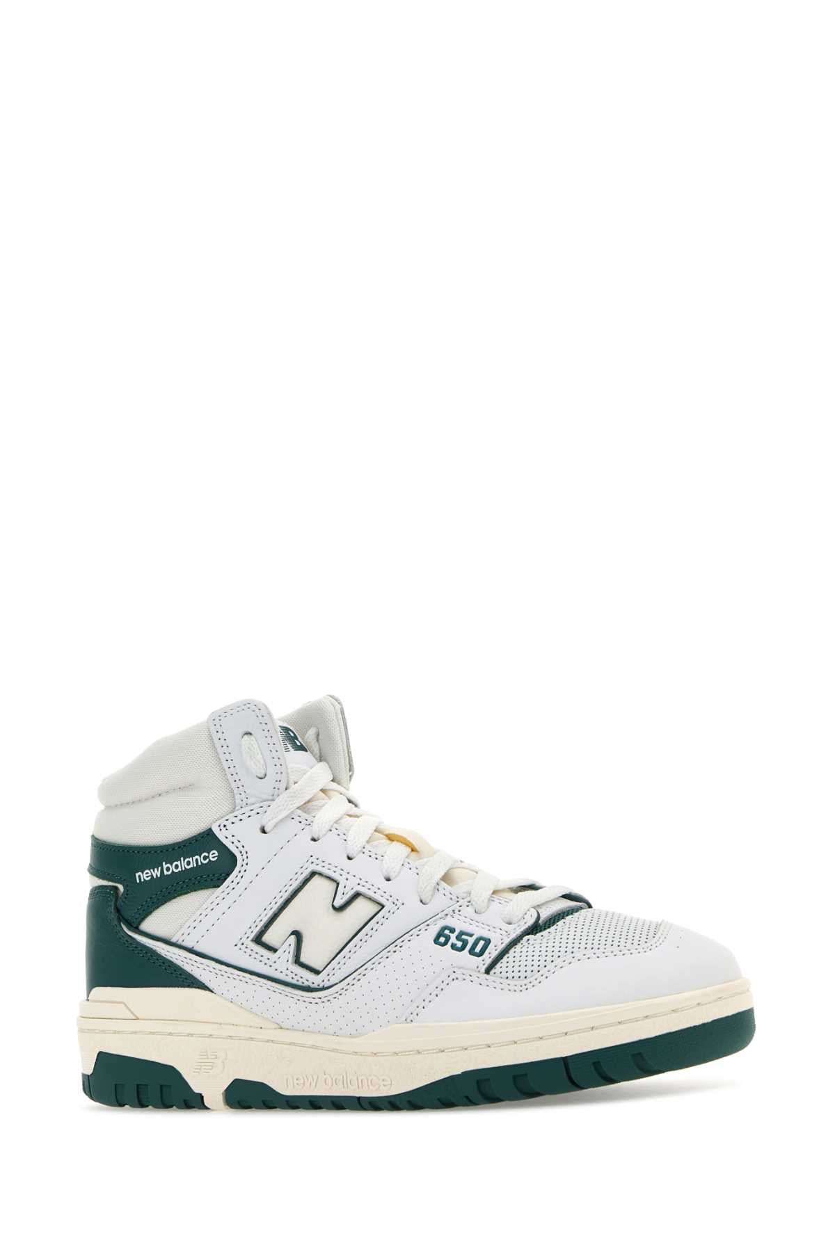 Designer Brand ニューバランスツートーンレザー650スニーカー - Image 5
