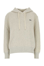 Autry Melange Light Grey Cotton Main Wome Sweatshirt - Image 5