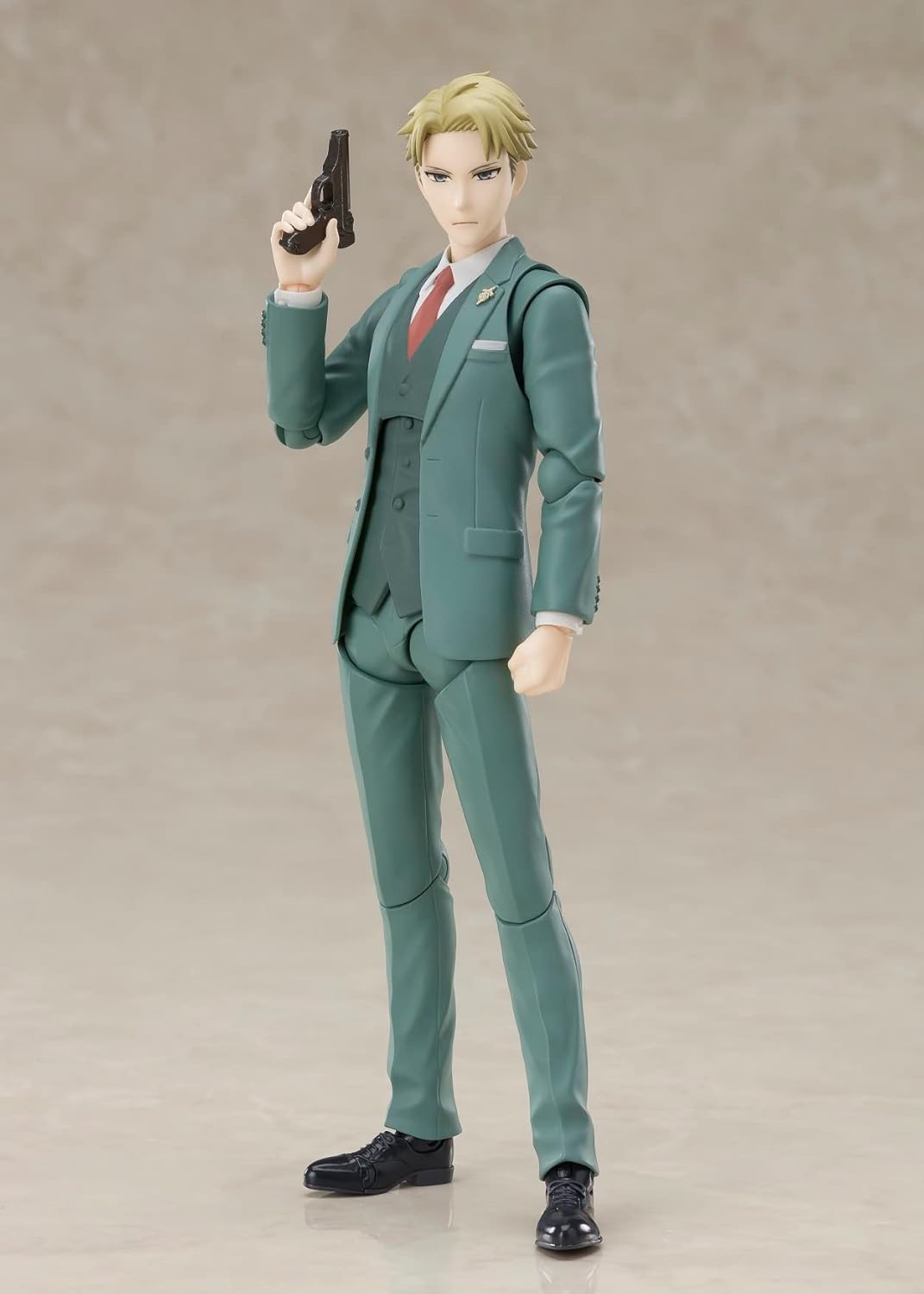 S.H. Figuarts BAS63908 SPY x FAMILY Lloyd Forger Approx. 6.7 inches (170 mm), ABS & PVC, Pre-painted Action Figure