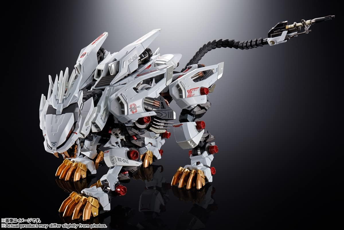 Chogokin ZOIDS New Century / ZERO RZ-041 Liger Zero, Approx. 8.7 inches (220 mm), ABS & PVC & Die Cast Pre-painted Action Figure