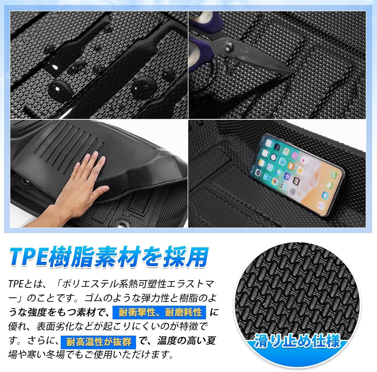 Honda New N-BOX JF5 JF6 3D Floor Mat, Waterproof, 3D Structure, NBOX Custom Designed for October 2023 and Up to October 2023, Car Mat, TPE Material, Stain and Abrasion Resistant, Accessories,