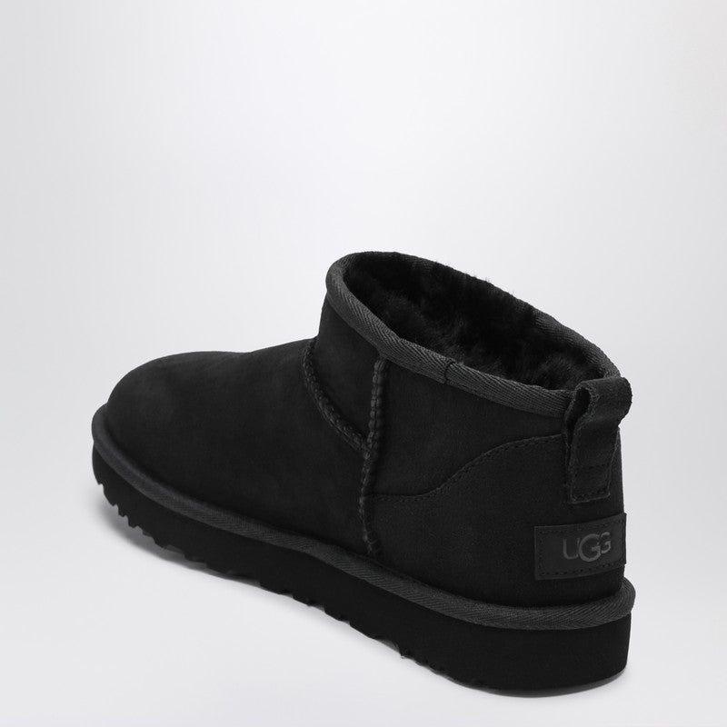 Ugg UGG Classic Ultra Mini Black Boot - Image 5
