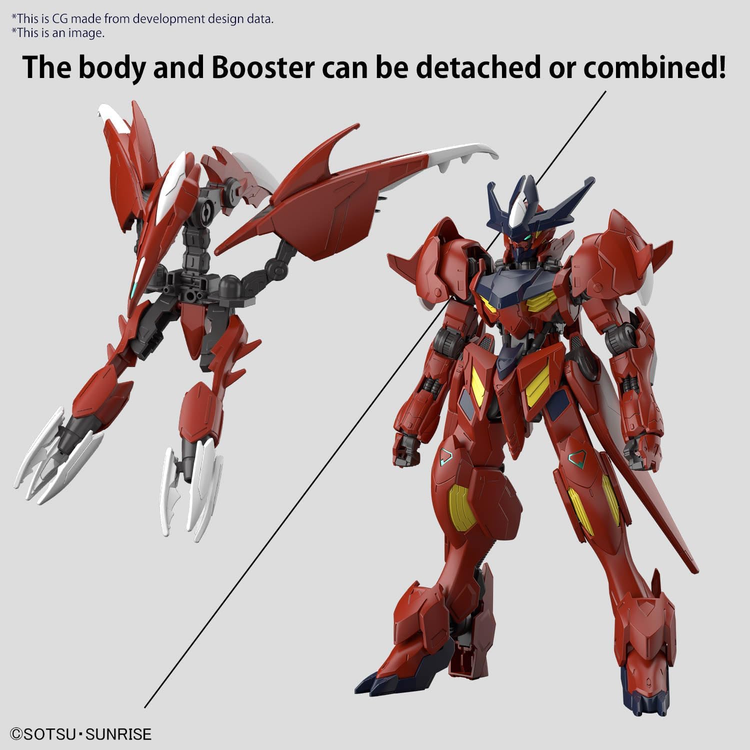 HG Gundam Build Metaverse, Gundam Amazing Barbatos Lupus, 1/144 Scale, Color-Coded Plastic Model