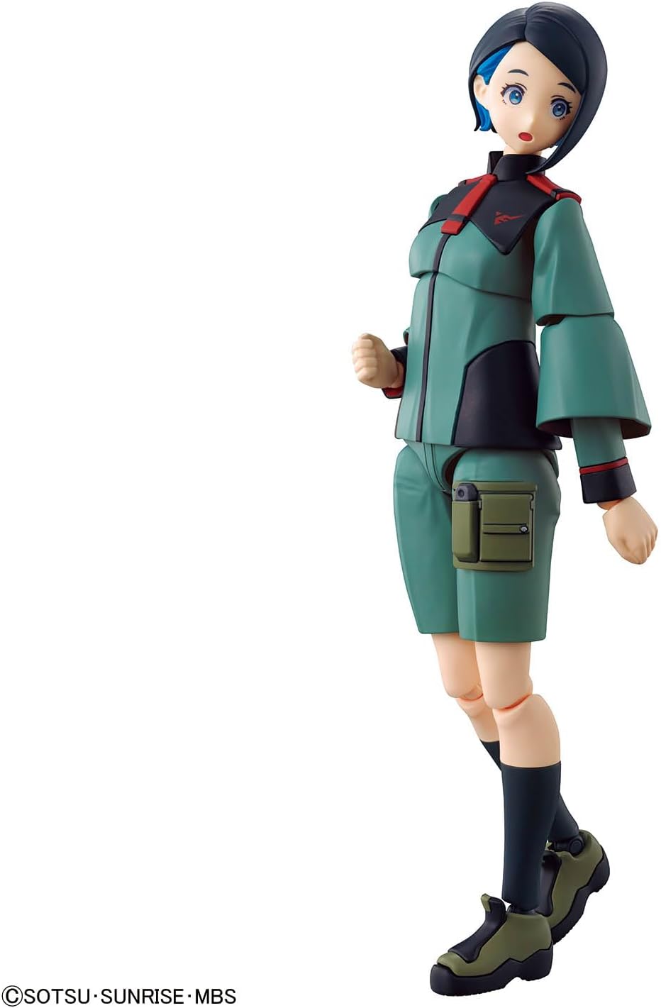 Bandai Spirits Figure-Rise Standard, Mobile Suit Gundam, Mercury Witch Nika Nanaura, Color-coded Plastic Model