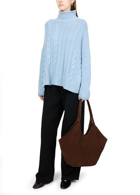 BOMPARD Oversized high-neck cable knit sweater - Image 5