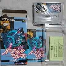 SFC Virtual Wars Coconut Japan VIRTUAL WARS Super Nintendo Game Soft