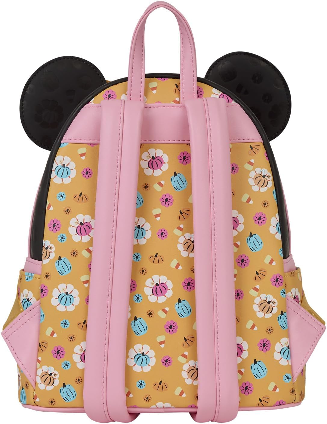 Loungefly Mini mochila de calabaza de Minnie Mouse de Disney