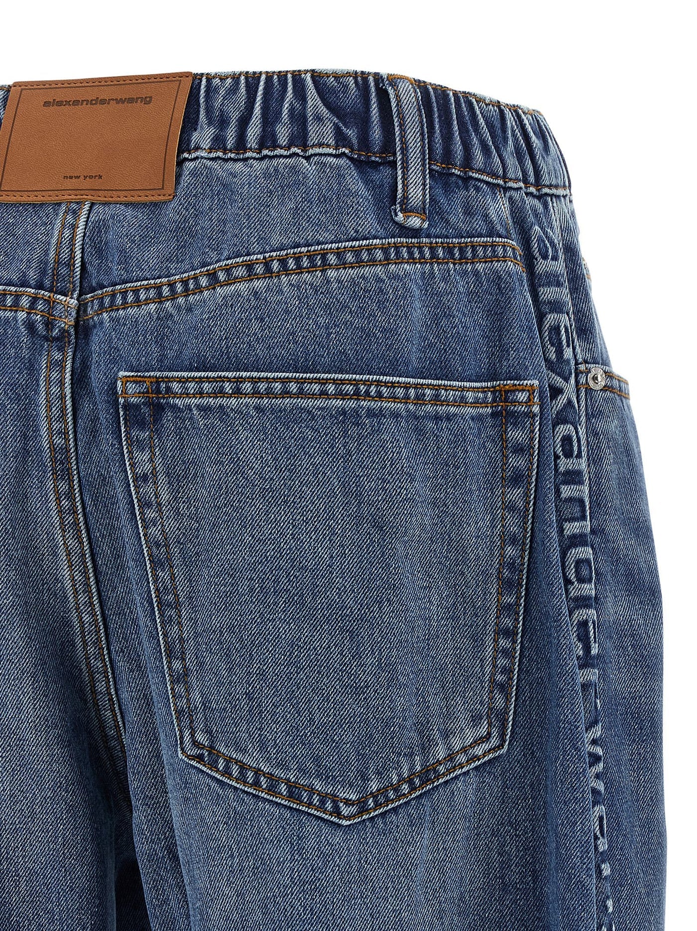 Denim X Alexander Wang デニムxアレクサンダーワンエンボスロゴジーンズ - Image 5