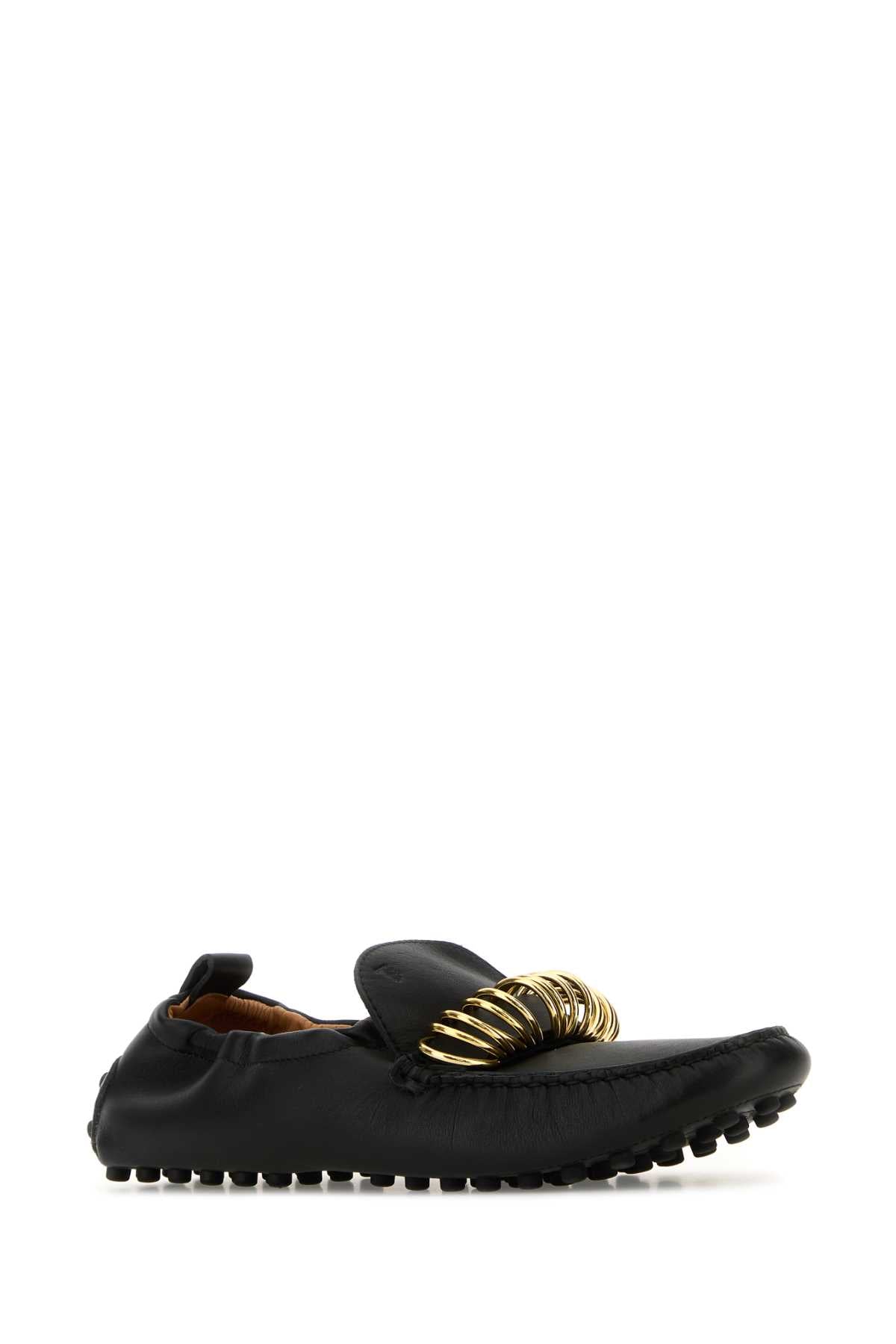 Tods トッド 'S ブラックレザーローファー - Image 5
