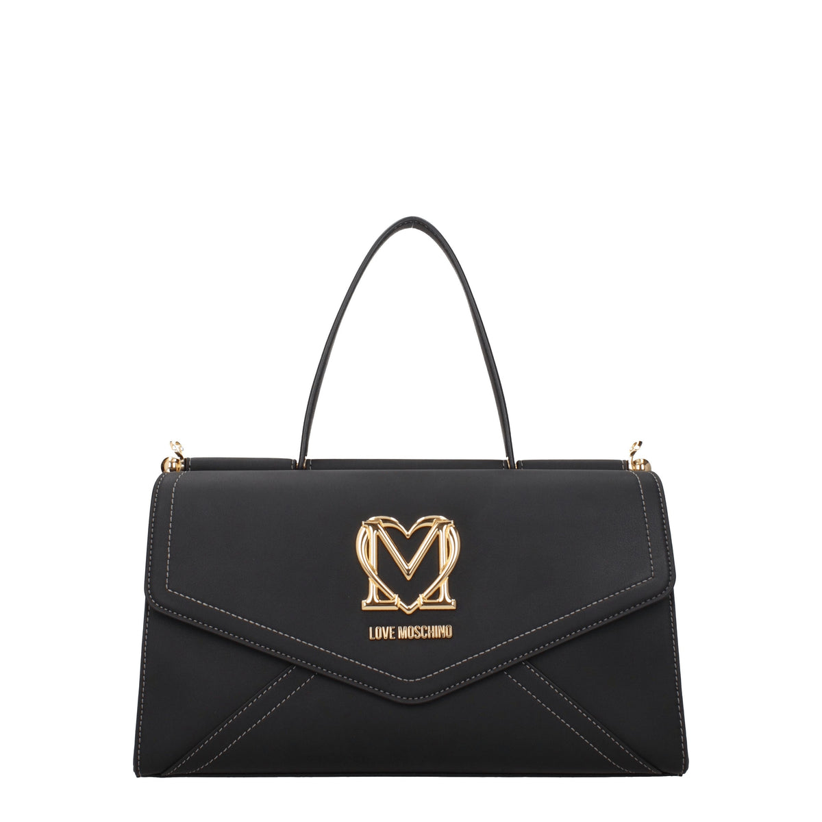 Moschino モスキーノのハンドバッグが大好きな女性ポリウレタンブラック - Image 5