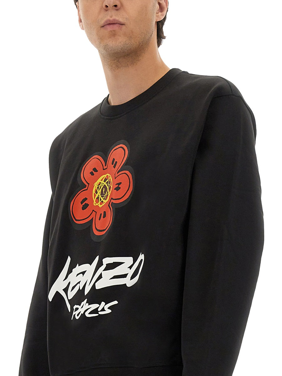 Kenzo Kenzo Cotton Sweatshirt「Kenzo X Futura 2000」 - Image 5
