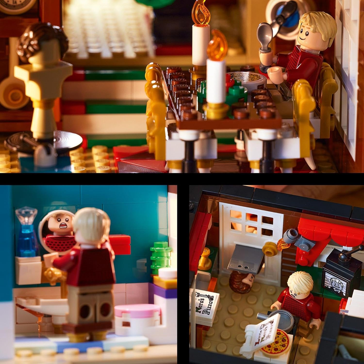 LEGO Ideas Home Alone Toy Building Block Birthday Present Blocks Mother's Day Father's Day Male Female Interior Stylish Mother Father 21330