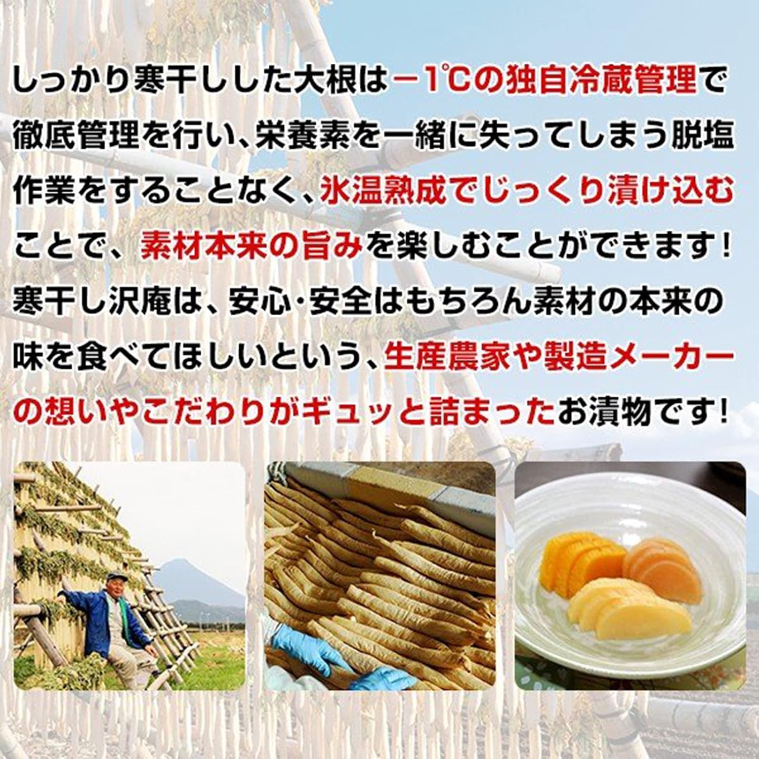 【Kyushu Kara no Okurimono】 3-Type Taste Comparison Domestically Produced Quick-Pickle Vegetables 200g Set Kyushu-Produced Snack Try-It Food To Order