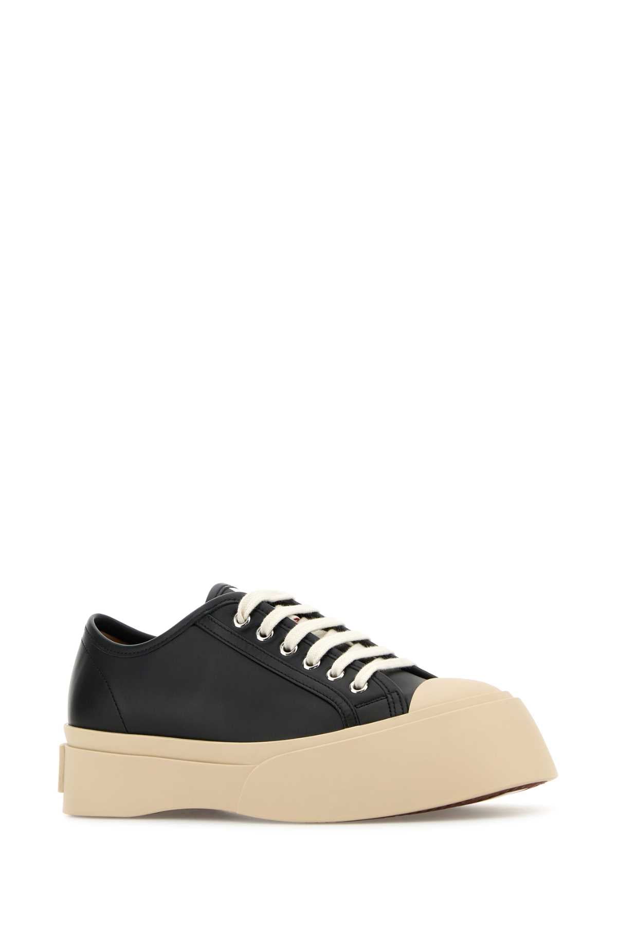 Marni マルニブラックレザーパブロスニーカー - Image 5