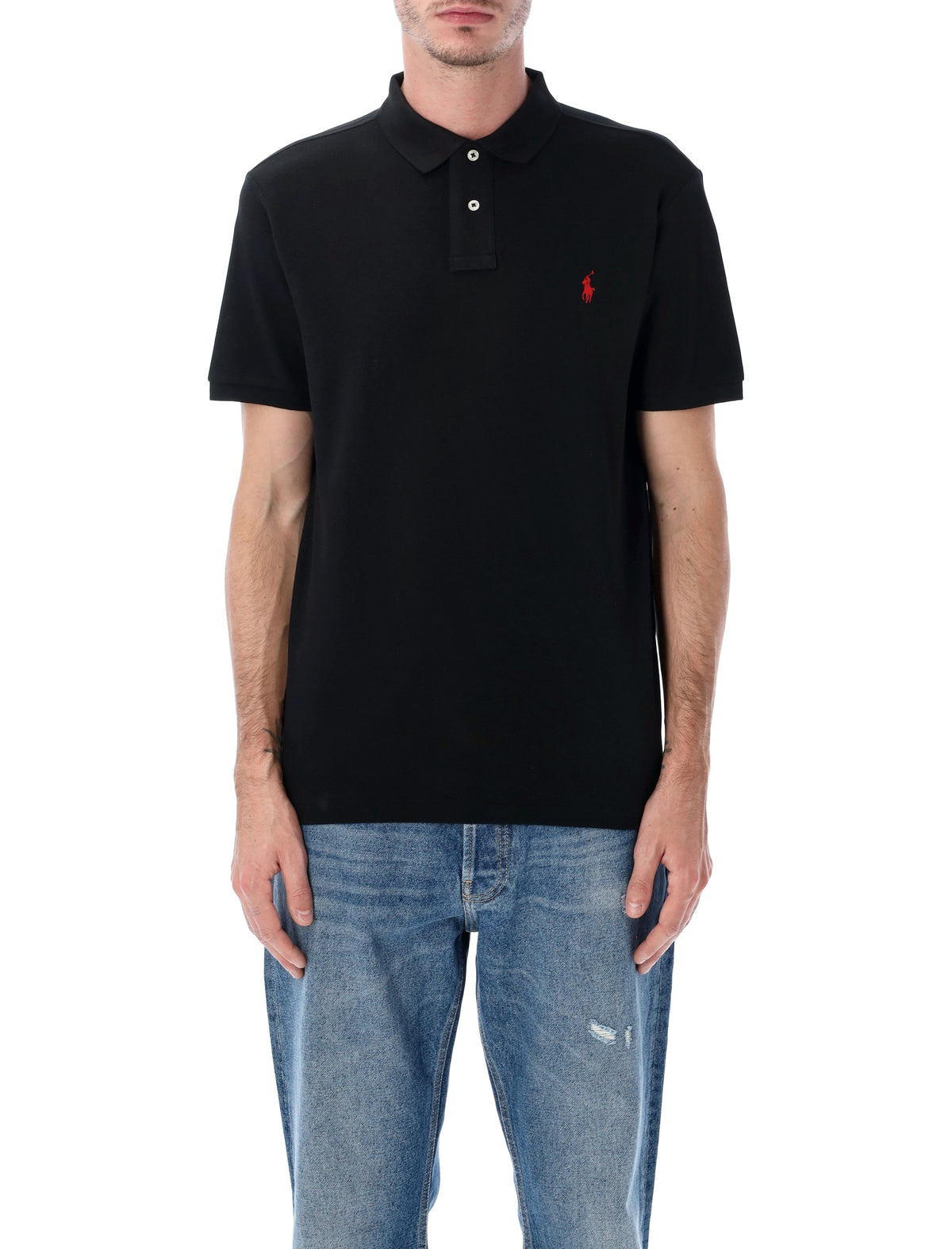 Polo ポロ ラルフローレン T シャツとポロ ブラック - Image 5