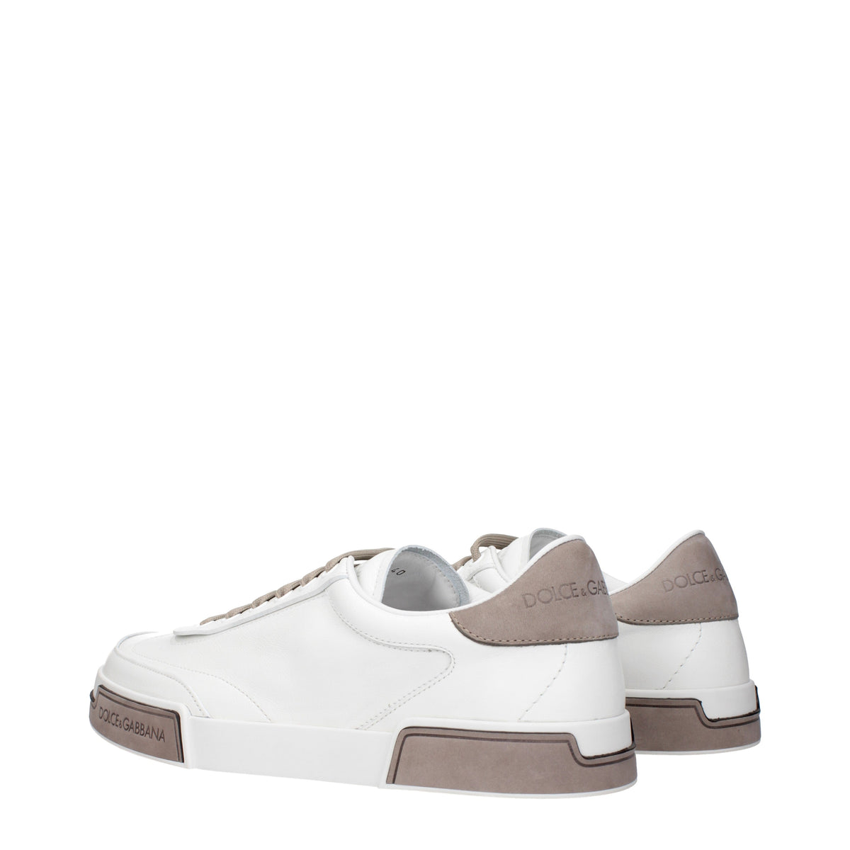 Dolce ドルチェ&ガッバーナ スニーカー ポルトフィーノ ヨット メンズs ホワイト/鳩革 - Image 5