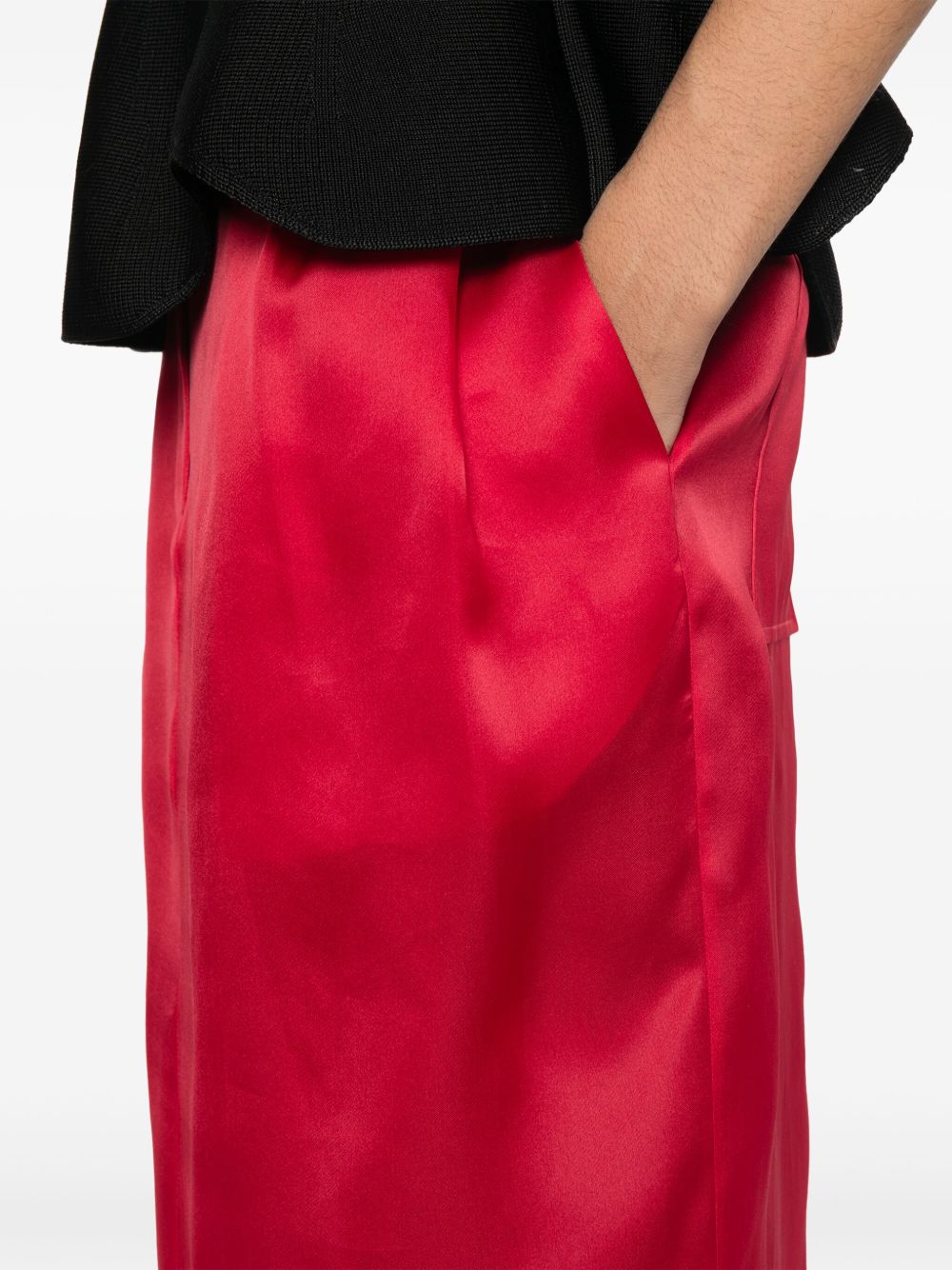 Khaite カイトルシアンシルクスカート - Image 5