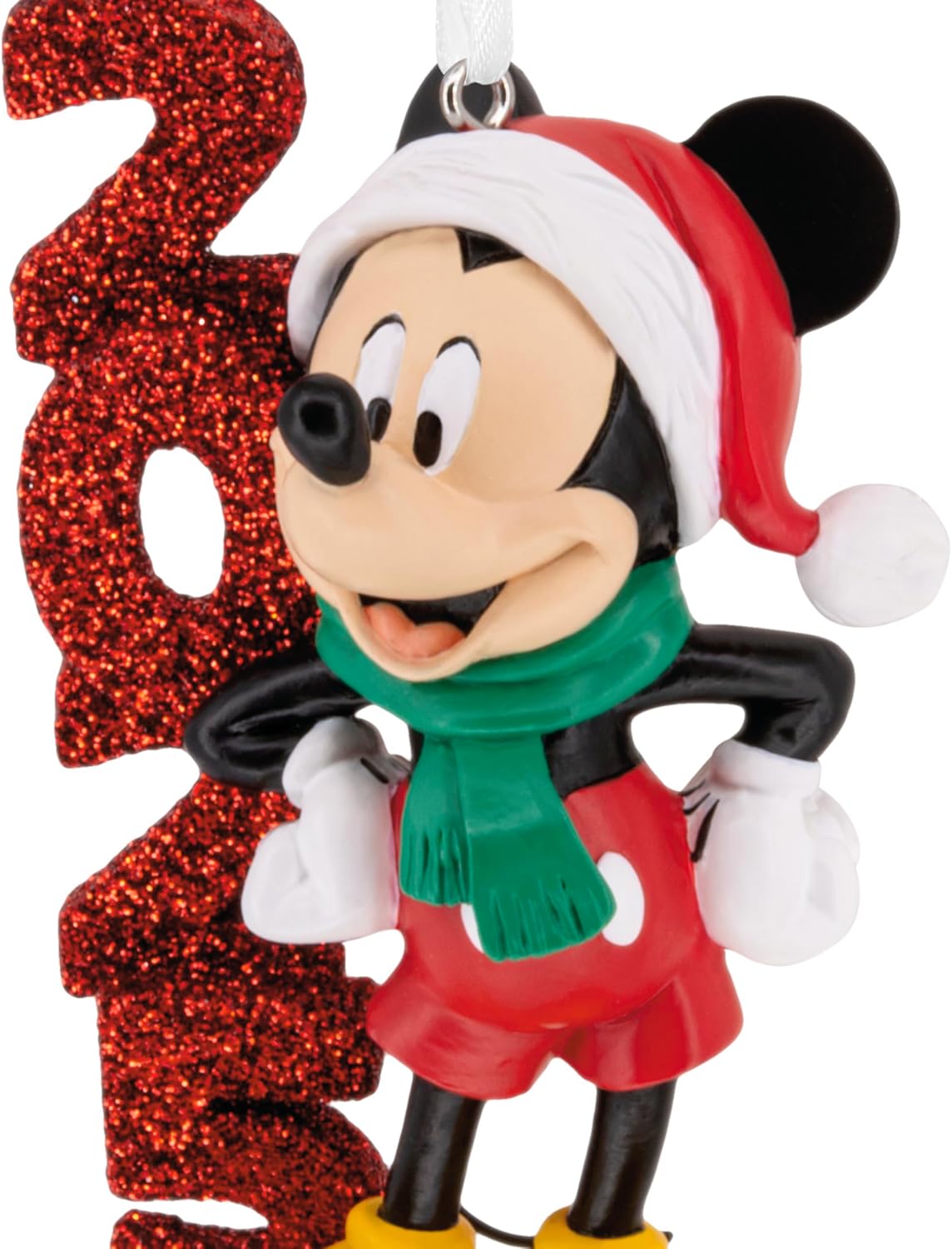 Hallmark Disney - Adorno de Navidad de Mickey Mouse 2025, regalos para fanáticos de Disney
