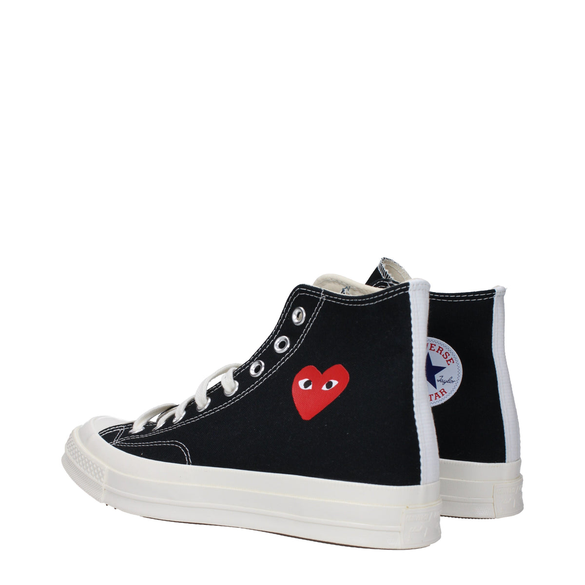 Comme Comme Desgarçonスニーカーコンバースマンファブリックブラック - Image 5