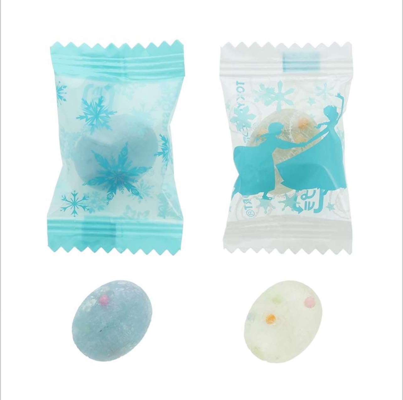 (Tokyo Disney Resort Exclusive) Frozen Anna & Elsa Candy Tin TDR Popular Candy Souvenir Present Disney Goods (1 Piece)