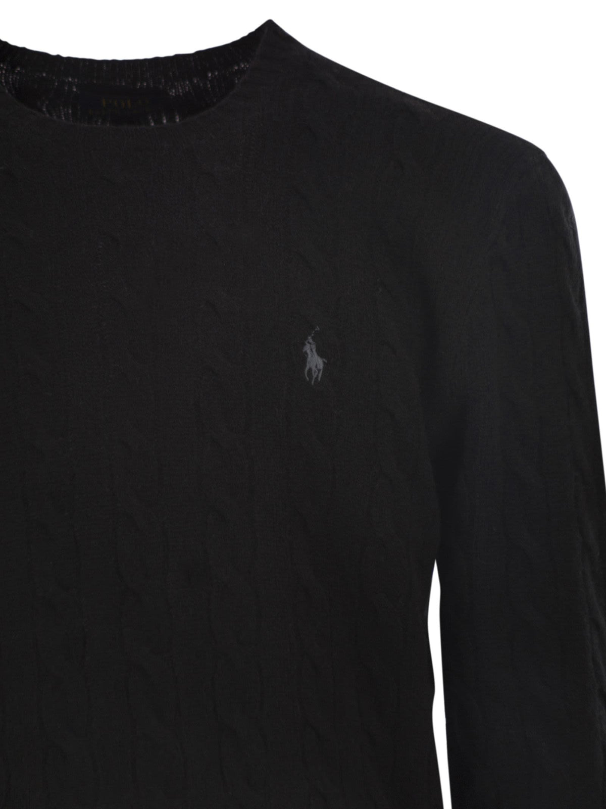 Polo ポロ ラルフローレン ウール アンド カシミア ケーブル ニット セーター - Image 5