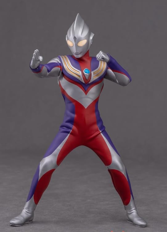 Alphamax Ultraman Tiga, Multi-Type, 1/12 Action Figure, Complete Product, Luminous, Japanese Version