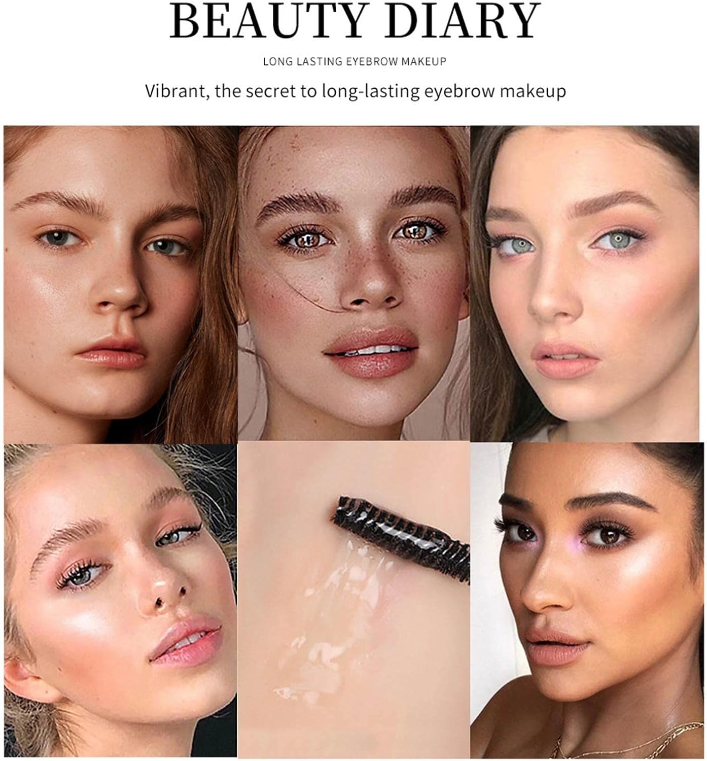 Eyebrow Setting Gel Eyebrow Gel Clear Eyebrow Coat Eyebrow Styling Liquid Eyebrow Mascara 3D Transparent Long Lasting Waterproof Natural Eyebrow Makeup