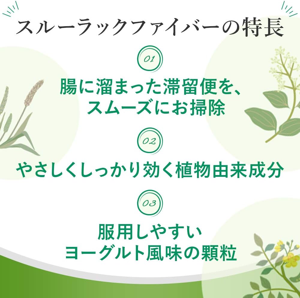 【指定第2類医薬品】スルーラックファイバー 30包