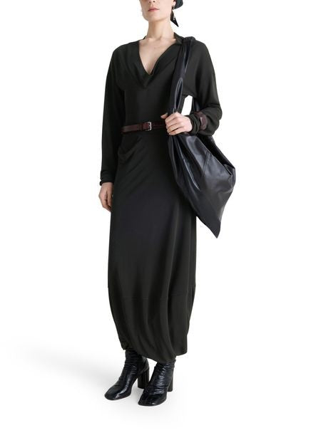 LEMAIRE V-neck long dress - Image 5