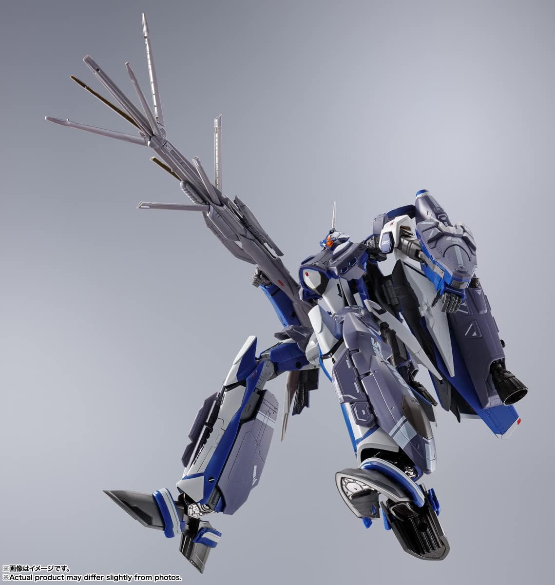 BANDAI SPIRITS DX Chogokin Macross F VF-25G Super Messiah Valkyrie (Michael Blanc Machine) Revival Ver. Approx. 11.8 inches (300 mm), ABS & PVC & Die-Cast Painted Action Figure