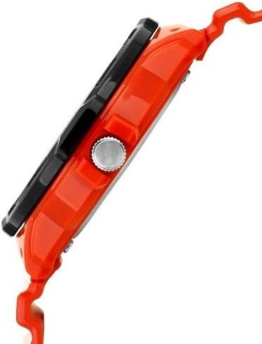 CASIO Diver's Look 100M Waterproof Analog Plastic Belt Watch for Men Unisex (MRW-200HC-4B, MRW-200HC-7B) (MRW-200HC-4B(Red)