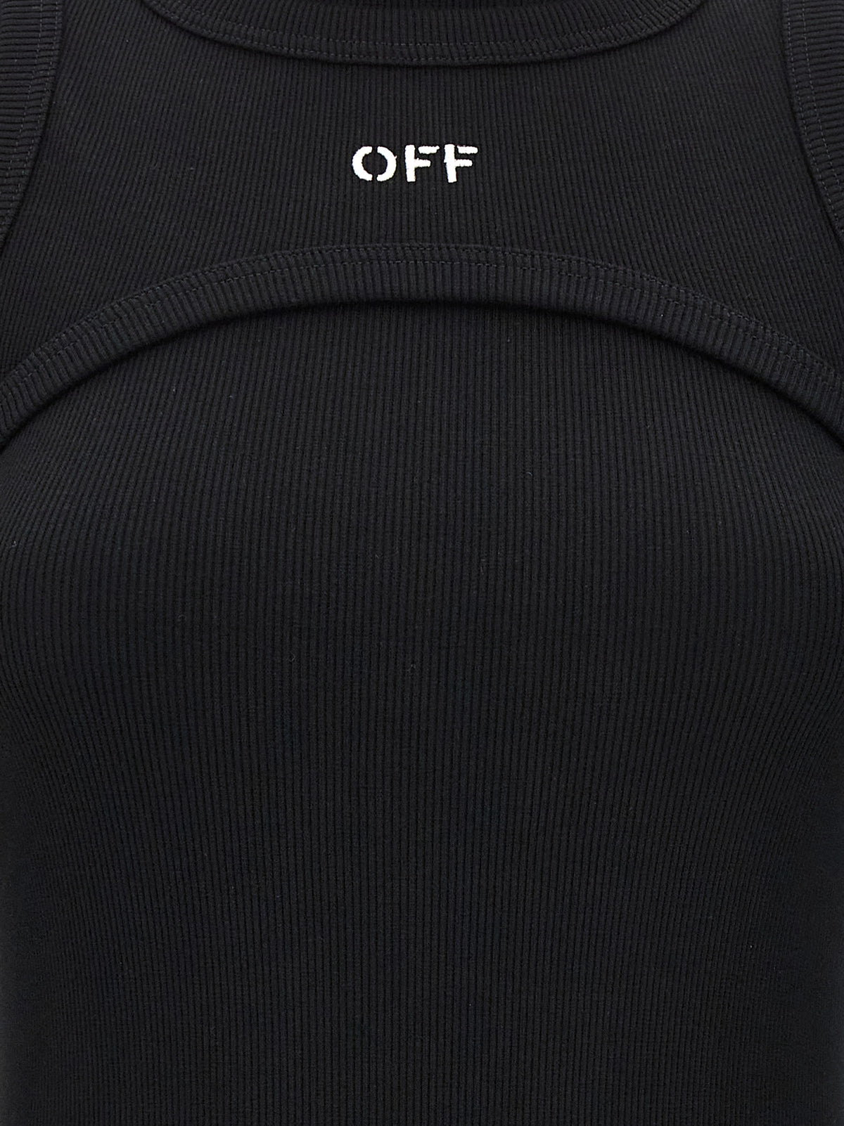 Off オフホワイト「スタンプ」ドレス - Image 5
