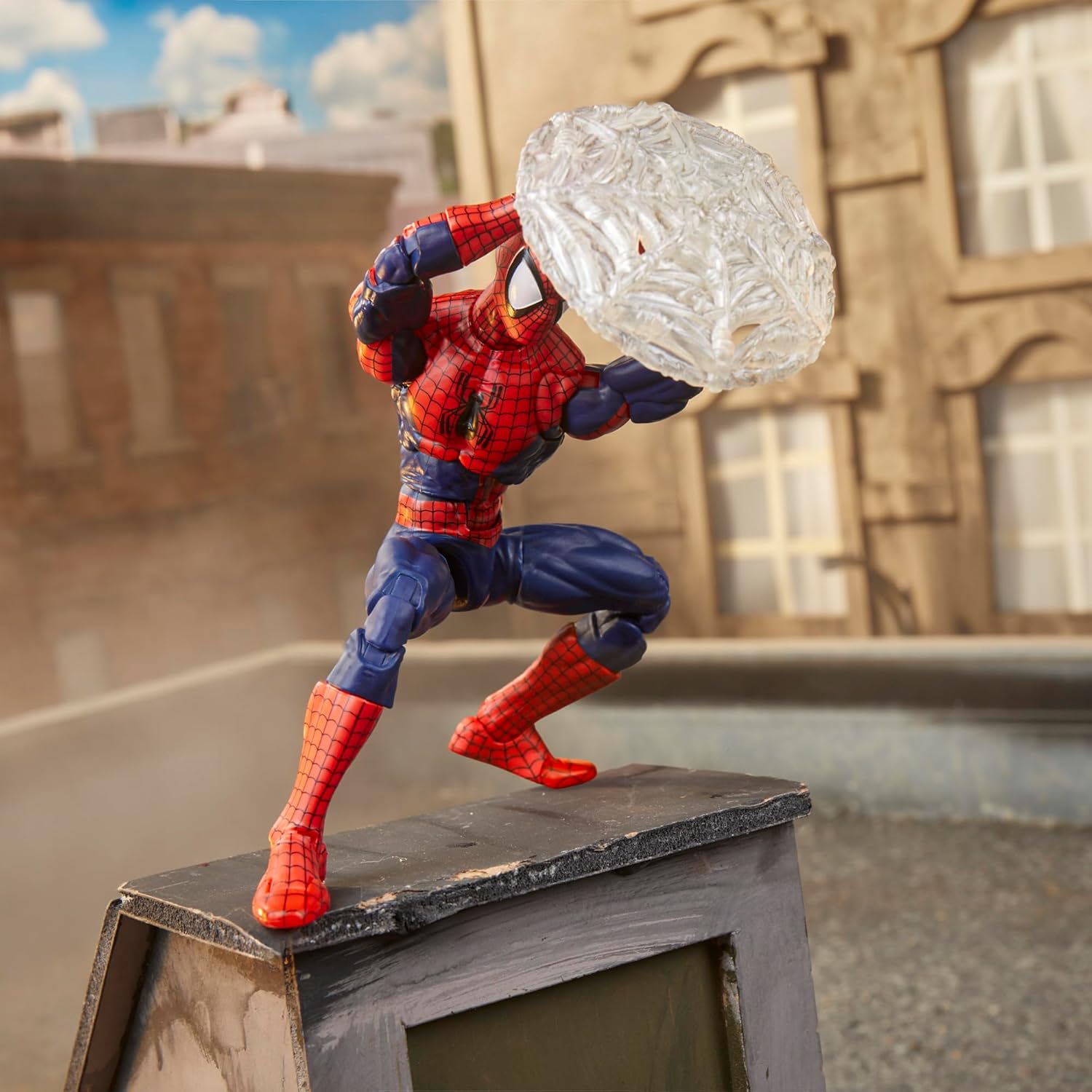 HASBRO Marvel Legends Maximum Series Spider-Man Deluxe Spider-Man Comics Collectible 6" Action Figure, Amazing Movement, Amazing Accessory G0594 Authentic